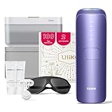 Ulike Air 3 Deluxe IPL Haarentfernung für Damen und Herren, Nahezu Schmerzfreien Ergebnissen, Alternative zur Laser-Haarentfernung, mit UV-Sterilisator & Aloe Gel (Purple)