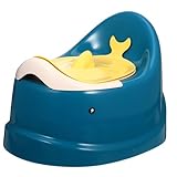 BESTonZON Töpfchen Training Toilette Realistischer Toilettensitz aus Sicherem Material Tragbar für Jungen und Mädchen für Zuhause Auto und Trainings Wc