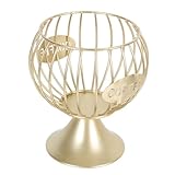 Warmhm Obstkorb Aufbewahrungskorb Kaffeekapselhalter Organizer Küchenkorb Vielseitig für Kaffeepads Lagerung und Präsentation