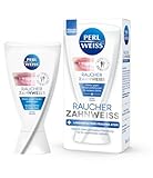 Perlweiss Raucher Zahnweiss, entfernt effektiv Verfärbungen und Raucherbeläge, Perfect White-Formel für frischen Atem, 50ml