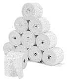 Gipsbinden Set für Babybauch Abdruck – 10 Rollen à 2.7 m x 7.5 cm –Babybauch Gipsbinden, Gipsrollen Gips Binden, Ideal zum Modellieren von Schwangerschaftsabdrücken