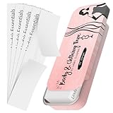 Linda's Essentials Fashion Tape doppelseitiges Klebeband Kleidung, transparentes Body Tape doppelseitg, geeignet für alle Stoffarten und empfindliche Haut, selbstklebend mit starkem Halt, 75 Stück