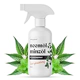 Neemöl-Pflanzenspray mit Pfefferminzöl – natürliches Pflanzenpflege-Spray für drinnen & draußen, 500ml, direkt gebrauchsfertig für starke & gesunde Pflanzen