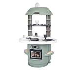 Smoby - 312700WEB Spielküche Nova - Küche für Kinder - 13 Zubehörteile -sanfte Pastellfarben - ab 18 Monaten