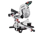 Metabo Kapp- und Gehrungssäge KGS 305 M – 613305000 – Mit Precision Cut Line, 305 mm Sägeblatt und Zugfunktion – 2 m Kabellänge