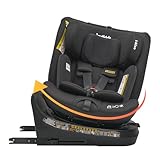 Jovikids 360° Drehbar Kindersitz mit ISOFIX und Ruheposition, i-Size (ECE R129) 40-150cm (ab Geburt -12 Jahre) Reboarder Baby Autositz