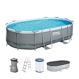 Bestway Steel Pro Max Pool-Set – 488 cm x 305 cm x 107 cm – Grau