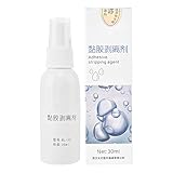 Klebstoffentferner für Haut, 30 ml, Klebebandentferner, sanftes Kleber-Lösungsmittel für Etiketten, Haut, Tapeten, Wand, Zuhause, Windschutzscheibe, Möbel, Auto,