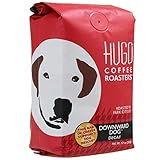 Hugo Coffee Whole Beans Downward Dog Decaf Coffee with Musky Organic Geschmack, Brot mit Banane, Aromen von Karamell und Kakao, Hugo Supports Dog Rescues (340 ml)