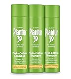 Plantur 39 Phyto-Coffein-Haarshampoo für Damen - 3 x 250ml - speziell für coloriertes und strapaziertes Haar | Koffein gegen Haarausfall bei Frauen | stärkt das Haarwachstum