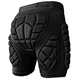 Cienfy 3D Hüftpolster Eva Protektorenhose Gepolsterter Shorts Crash-Pad Impakthose für Skiing, Eislauf, Snowboardfahren Und Skateboardfahren