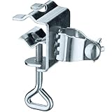Sonnenschirm Clip, Sonnenschirm für Gartenschirme Bank Buddy Deck Schirmständer, Decking Halterung Ständer Balkonschirmhalter Balkonklammer Für Balkongeländer