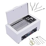 300W Heißluftsterilisator Sterilisator Desinfektion für Kosmetik Nagel Fußpflege Neu Sterilisationsgerät, Timer 1-60 Minuten