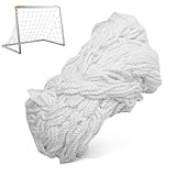 DEWIN Fußballtornetze - Tornetz Widerstehen der Auswirkungen von Schüssen für Torpfostenrahmen in voller Größe (8 6ft)