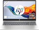 HP Laptop, 15,6 Zoll (39,6 cm) FHD IPS Display, AMD Ryzen 7 7730U, 16 GB RAM, 512 GB SSD, AMD Radeon-Grafik, Windows 11 Home, QWERTZ Tastatur, silber, mit HP Fast Charge