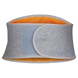Minan Rückenwärmer Wärmeschutz Gürtel, Unisex Nierenwärmer Nierenschutz Taillengürtel, Leibwärmer Hüftwärmer Bauch Taille Unterstützung für Damen Herren (S//L)