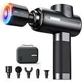 Massagepistole Wärme und Kälte, RENPHO Thermacool Massagepistole Massage Gun mit Hitze Kälte Function, Muskel Massagegerät für Heimbüro-Workout, Ganzkörper Muskelmassage Entspannung