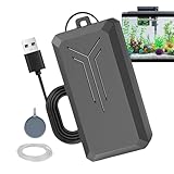 Vmiorzq Aquarium Luftpumpe | Hydroponik Luftpumpe,Sauerstoffdiffusor mit Zubehör Kompaktbelüfter für Hydrokultur Teich & Unterwasser-Aquarien