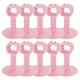 Türknaufschutz aus Silikon, Türstopper aus Silikon, 10 Stück, leise, starke selbstklebende Halterung, Schutzpuffer