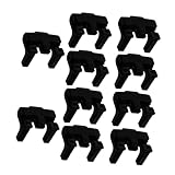 Holibanna 10 Stück Silikon Eckenschutz Für Heißluftfritteusen Tabletts Silikonschutz Für Heißluftfritteusen Großes Zubehör Für Heißluftfritteusen Kleiner Schutz Für Heißluftfritteusen