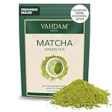 VAHDAM, Matcha Grüntee Pulver (100g, 100+ Tassen) Authentisches japanisches Matcha Pulver | Klassischer Grüntee Matcha In Kulinarischer Qualität | Matcha Latte Mix und Smoothies