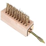 Zerodeko Hand Unkrautstecher aus Stahldraht Manuelle Unkrautbürste mit Langem Stiel Rostfreies Gartengerät zum Entfernen von Moos und Gras Terrassen Einfahrten und Gehwegen