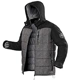 ATLAS FOR MEN - Zweifarbige, wattierte Jacke - Outdoorjacke Herren - Wanderjacke Herren - Steppjacke - Funktionsjacke Gefüttert - In großen Größen erhältlich