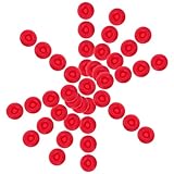 VILLCASE 45Stücke Dichtungskappen Für Dichtungsrohre Rote Schutzkappen Für Dichtungsrohre Abdichtung Und Schutz Auslaufen Für Vielseitige Anwendungen