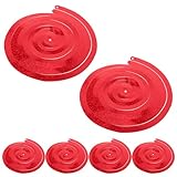 HANABASS 6Stücke Hängende Wirbel Partydekorationen aus Langlebigem Material Luftschlangen für Geburtstagsfeiern Hochzeiten und Babypartys Leicht zu Installieren