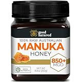 Manuka-Honig MGO 850+ - Zertifizierter Manuka Honig für Wohlbefinden - Premium Qualität Honig Manuka - Laborgeprüft - Natürlicher Manuka Honig 250g - Good Natured