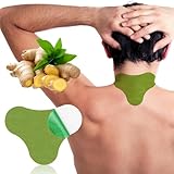 iShanCare Nacken Schmerzlinderungspflaster, 24 Stück Wärmepflaster Patch, 8 Stunden tiefe Linderung für Nacken, Rücken, Knie, Schulter