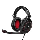 EPOS l Sennheiser Game Zero Geschl. Akustisches Over-Ear Gaming Headset, 3,5-mm-Anschluss - PC Mac PS4 PS5 Xbox Series X Xbox One Switch, Kopfhörer mit Kabel, Flexibler Mikrofonarm mit Stummschaltung