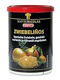 eppers Zwiebeliños | Vorgebratene Zwiebelstücke für raffinierte Köstlichkeiten | in Pflanzenöl angebratenen frische Zwiebeln | Dose, 390g Dose