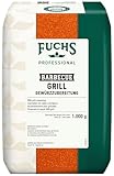 Fuchs Professional - BBQ Grill-Gewürzzubereitung | Würziger Geschmack für allerlei gegrilltes Fleisch | Profi-Qualität für Großverbraucher | 1 kg im recyclebaren Beutel