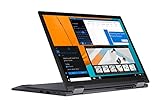 Lenovo ThinkPad X13 Yoga Gen 1 13,3 Zoll Touch Display Intel Core i5 10210U 512GB SSD Festplatte 16GB Speicher Windows 11 Pro inkl. Digitizer Stift Notebook Laptop (Generalüberholt)