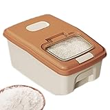 Generisch Reisbehälter | Mottensicherer Aufbewahrungsbehälter Mit Luftdichtem Feuchtigkeitsschutz | Großvolumiger Rollbehälter Mit Feuchtigkeits- Und Mottenschutz Für Küche & Vorratsschrank
