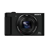 Sony DSC-HX90VB.CE3 Cyber-SHOT DSC-HX90V Kompaktkamera mit 30x optischem Zoom, 18,2MP, 3-Zoll-LCD - Schwarz (Renewed)