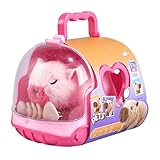 Genérico Interaktives Haustier, weiche elektrische Puppe, elektrisch, für Kinder, Erwachsene, Jungen, Spielzimmer, Kindergarten, Reisen