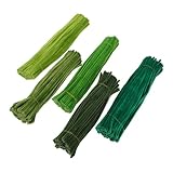 KONTONTY 500 Stück Pfeifenreinigungsstäbchen Zum Basteln Kunststäbchen Für DIY Projekte Dekorationsbedarf Für Bastelarbeiten Pfeifenreiniger Aus Kiefernholz Handgefertigtes