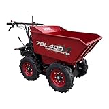 Weima WM7BL-400 Mini-Dumper 5.5 PS 196 cm³ Vierradantrieb Kipper Transport Reifen