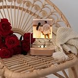 wunderwunsch - Personalisiertes Nachtlicht Spotify Cover - Individuelle Valentinstag Geschenke für Frauen - Tolle Partner Geschenke zum Valentinstag oder Hochzeitsgeschenke für Brautpaare