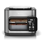 Ninja Combi 12-in-1 Multikocher, Ofen & Heißluftfritteuse, 12 Kochfunktionen, Air Fryer & Grillen Zubereitung in 15 Min*, mit Backblech, Pfanne, Crisper Gittereinsatz, Rezeptanleitung, Grau, SFP700EU.