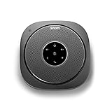 Snom C300 Bluetooth 5.0 Conference Speakerphone with 6 Mics, Smart NFC Connect, 5200mAh Battery with Reverse Charging, 24 hrs Call Time, USB C, Android App, Home Office