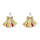 MLWSKERTY Cheer Ribbon Pinme für Glitzerbeutel, Pom-Pom Girls