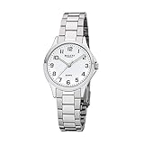 Regent Damen Analog Quarz Uhr mit Edelstahl Armband 12220989