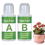 Hydrokultur-Nährlösung A B | Flüssigdünger für Zimmerpflanzen, Garten Hydrokultur | Nährstoffe für, Rasen Hydrokultursystem