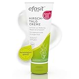 efasit Hirschtalgcreme - Hirschtalgcreme schützt vor Reibung und Blasen, auch für Sport oder als Gesäßcreme Fahrrad geeignet, pflegt & schützt, 75 ml