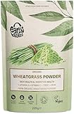 Earths Basket Bio-Weizengras-Pulver, 225 g, Energie und Hautgesundheit