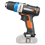 WORX WX178.9 Ai Drill Akku Bohrschrauber 20V mit automatischer Bohrfutter-Arretierung, elektronischer Drehmomenteinstellung, Pulse-Mode & Bitlock – Ohne Akku & Ladegerät