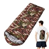 Schlafsack für Camping, warme Campingausrüstung – Schlafsäcke für kaltes Wetter | für Wanderer, Wandern, im Freien, Winter, Herbst, Saison, Reisen